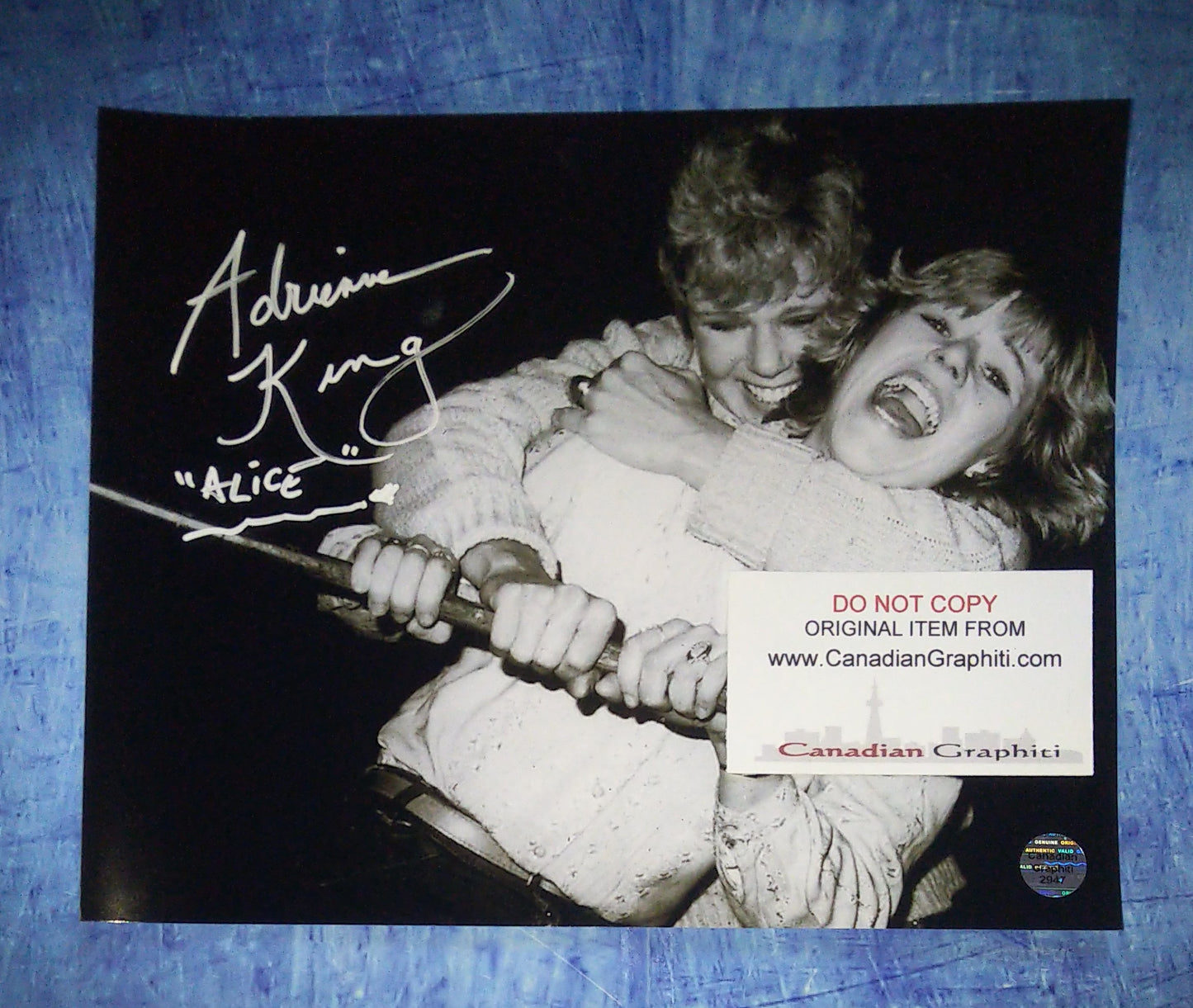 Adrienne King Hand Signed Autograph 8x10 Photo