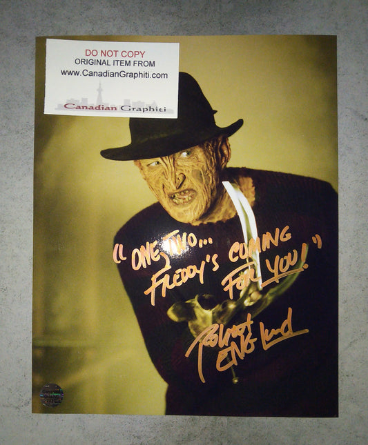 Robert Englund Hand Signed Autograph 8x10 Photo