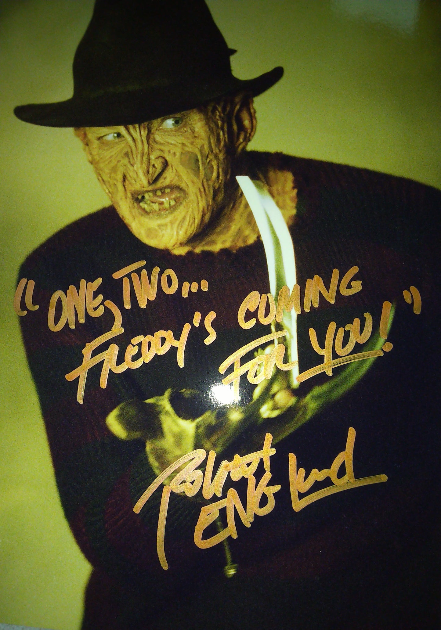 Robert Englund Hand Signed Autograph 8x10 Photo