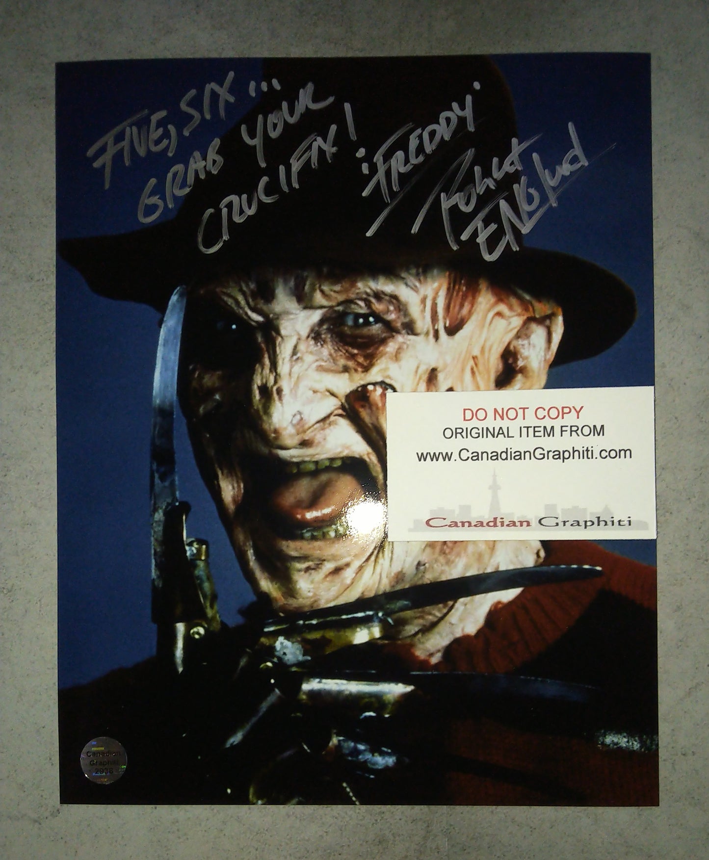 Robert Englund Hand Signed Autograph 8x10 Photo