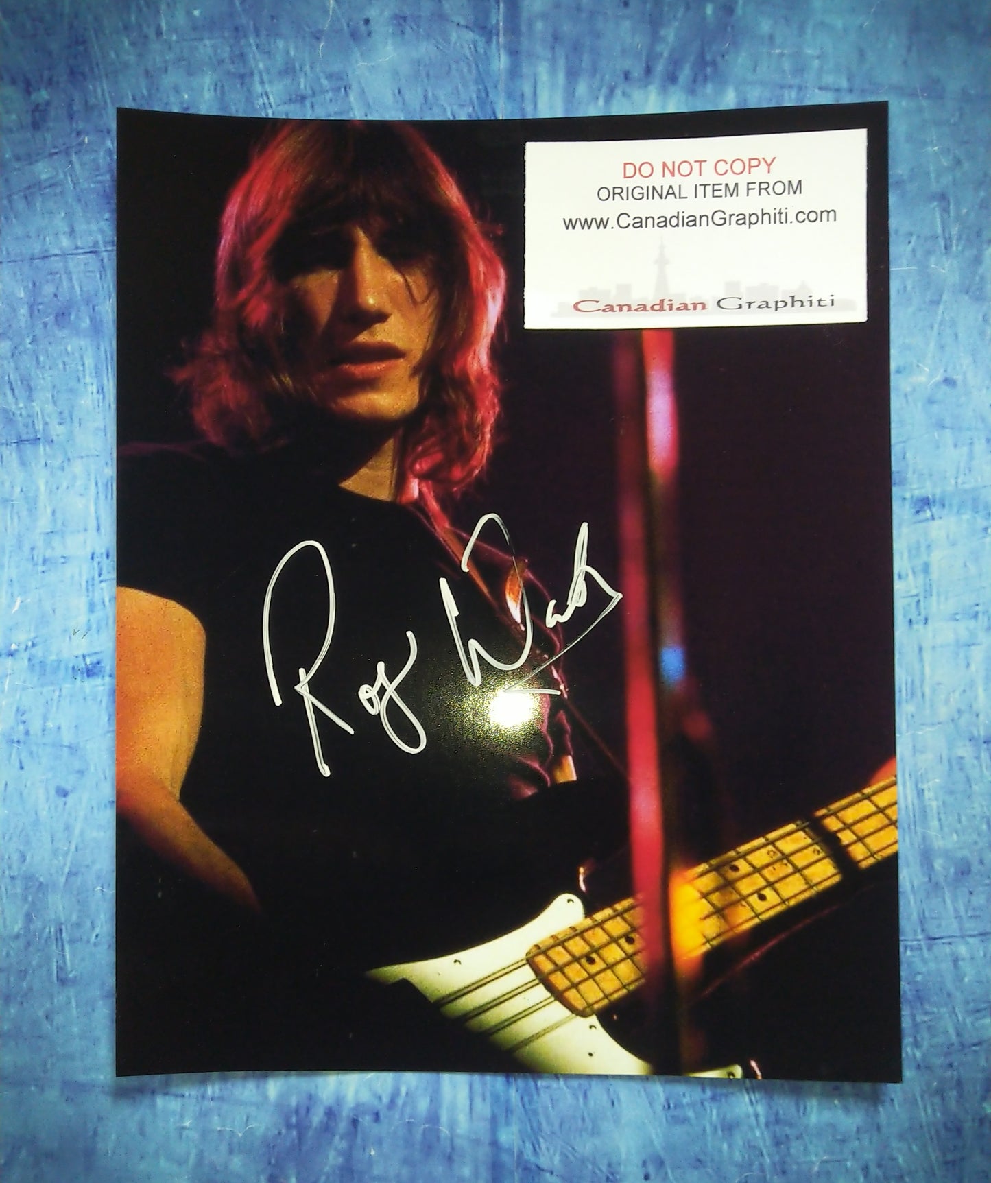 Roger Waters Hand Signed Autograph 8x10 Photo