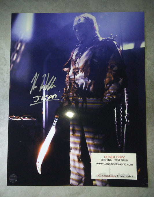 Kane Hodder Hand Signed Autograph 11x14 Photo