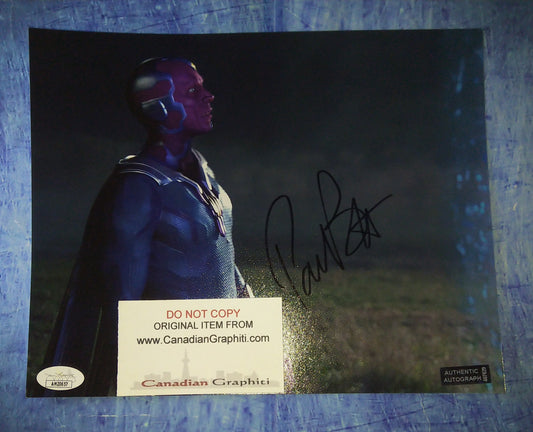 Paul Bettany Hand Signed Autograph 8x10 Photo JSA