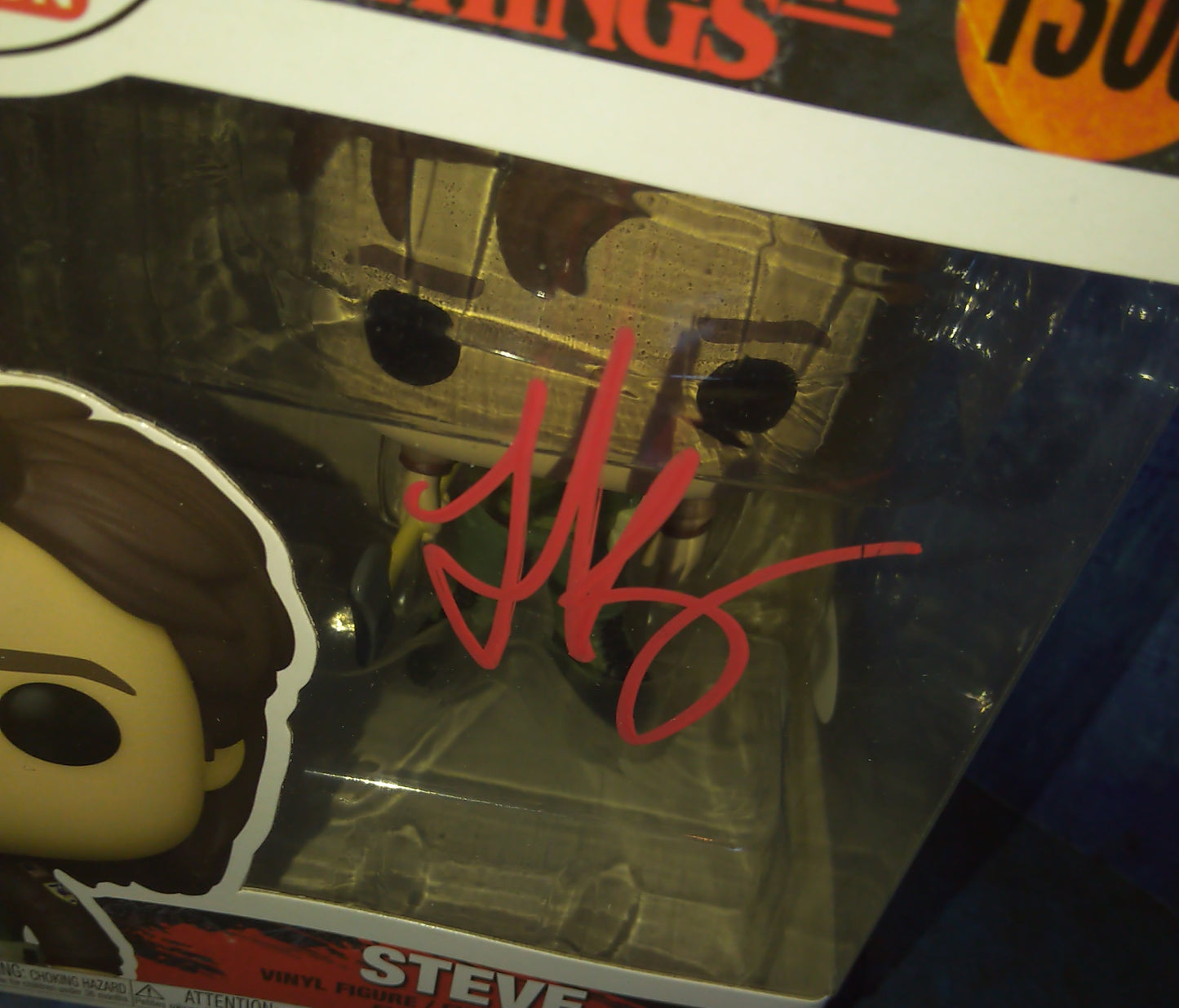 Joe Keery Hand Signed Autograph Funko Pop