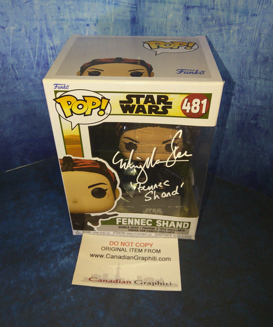 Ming-Na Wen Hand Signed Autograph Fennec Shand Funko Pop