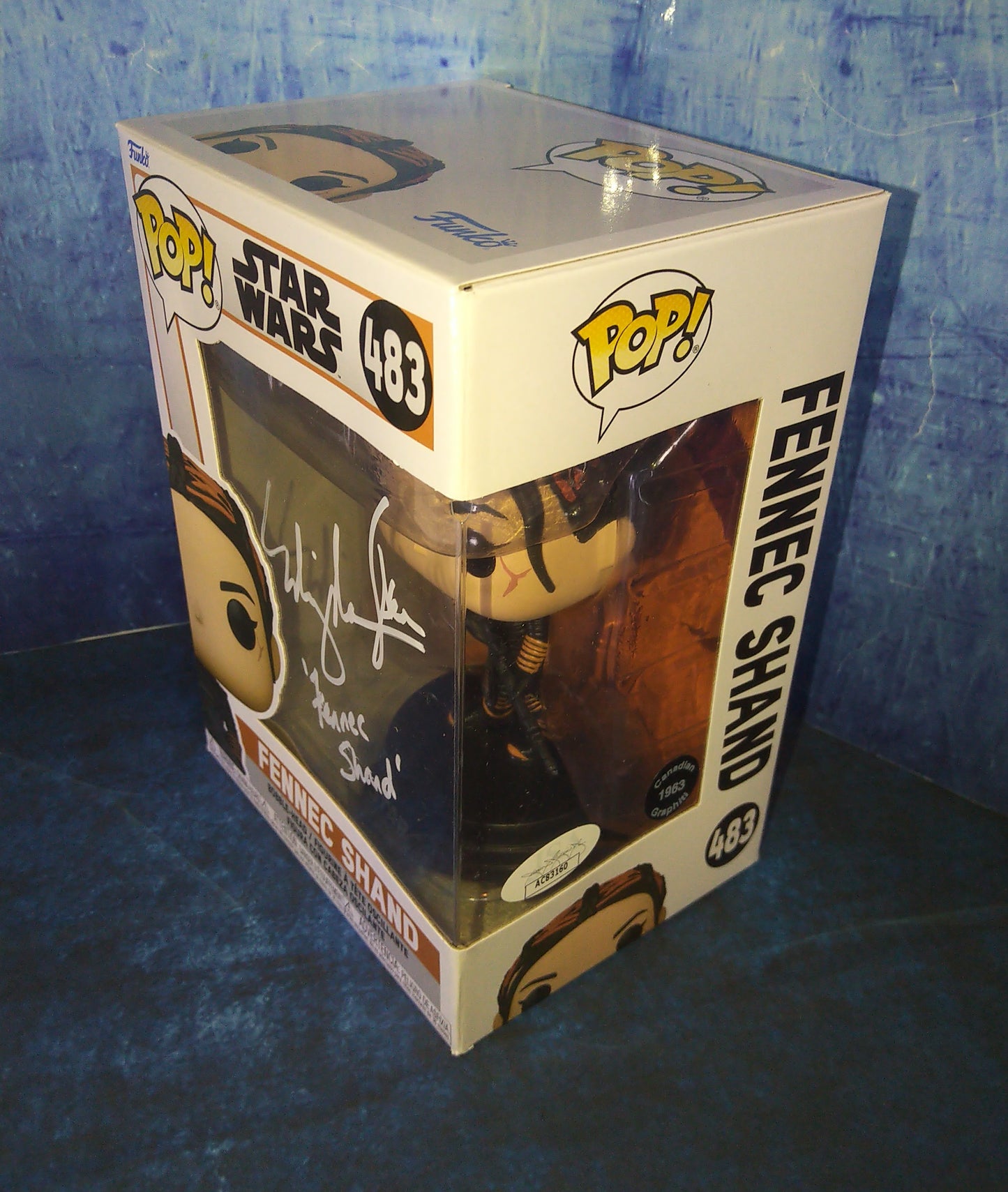 Ming-Na Wen Hand Signed Autograph Fennec Shand Funko Pop