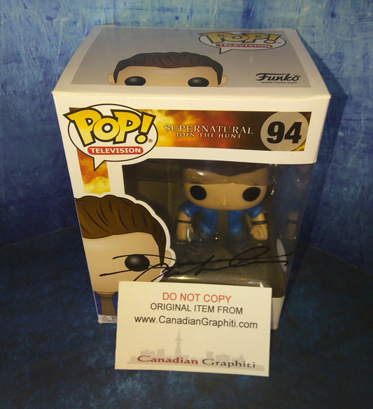 Jensen Ackles Hand Signed Autograph Supernatural Funko Pop JSA