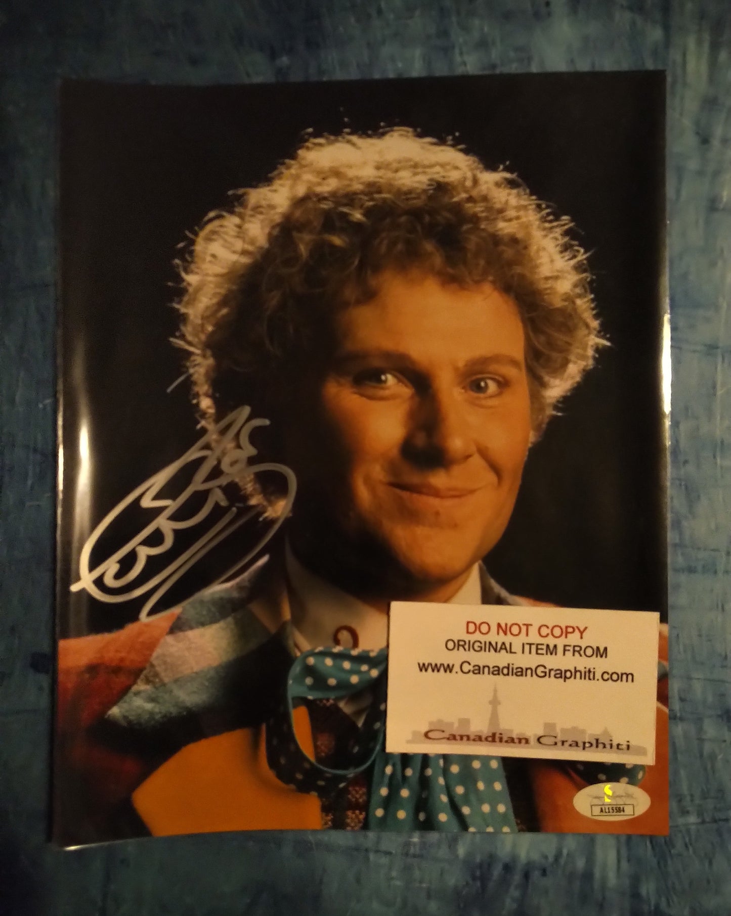 Colin Baker Hand Signed Autograph 8x10 Photo Doctor Who