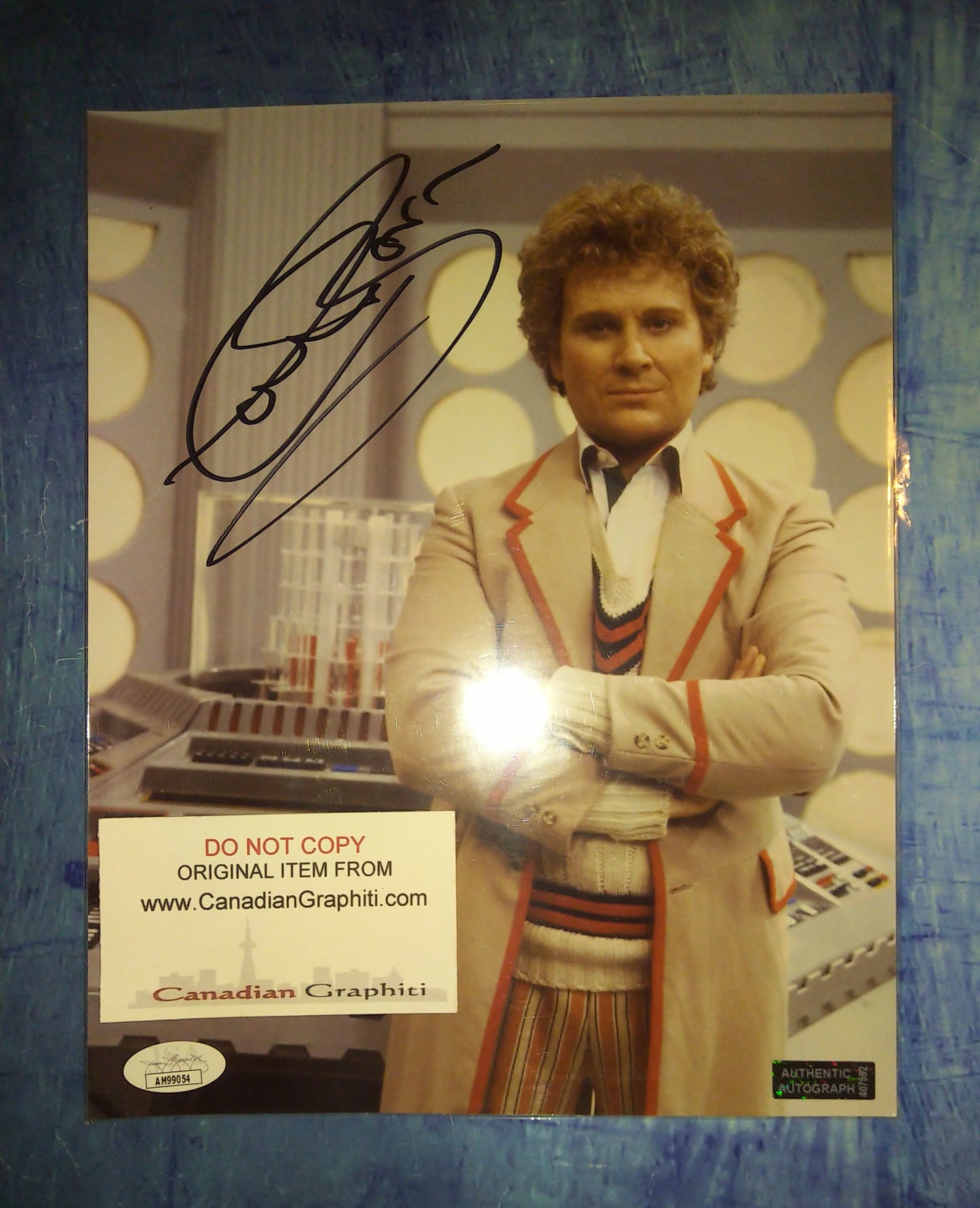 Colin Baker Hand Signed Autograph 8x10 Photo Doctor Who