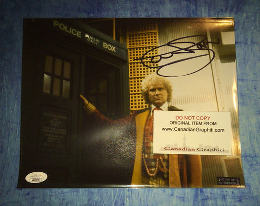 Colin Baker Hand Signed Autograph 8x10 Photo Doctor Who