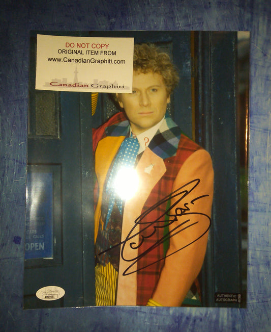 Colin Baker Hand Signed Autograph 8x10 Photo Doctor Who