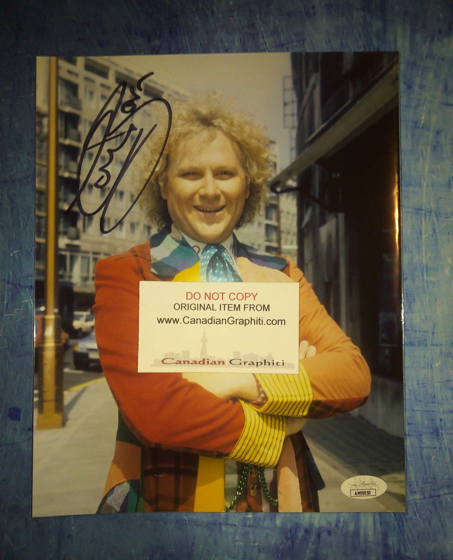 Colin Baker Hand Signed Autograph 8x10 Photo Doctor Who