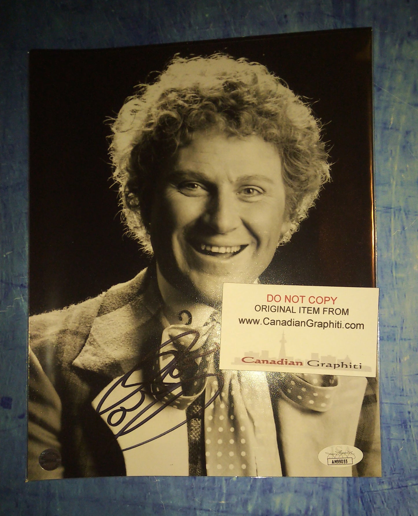 Colin Baker Hand Signed Autograph 8x10 Photo Doctor Who