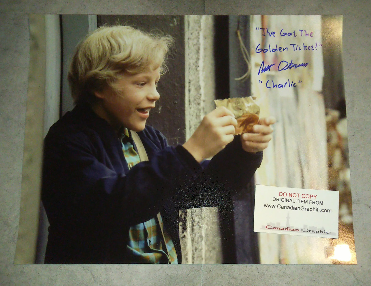 Peter Ostrum Hand Signed Autograph 11x14 Photo