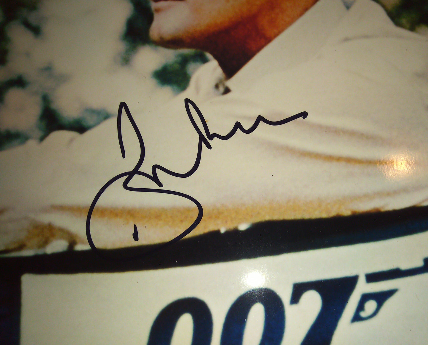 Roger Moore Hand Signed Autograph 11x14 Photo JSA James Bond