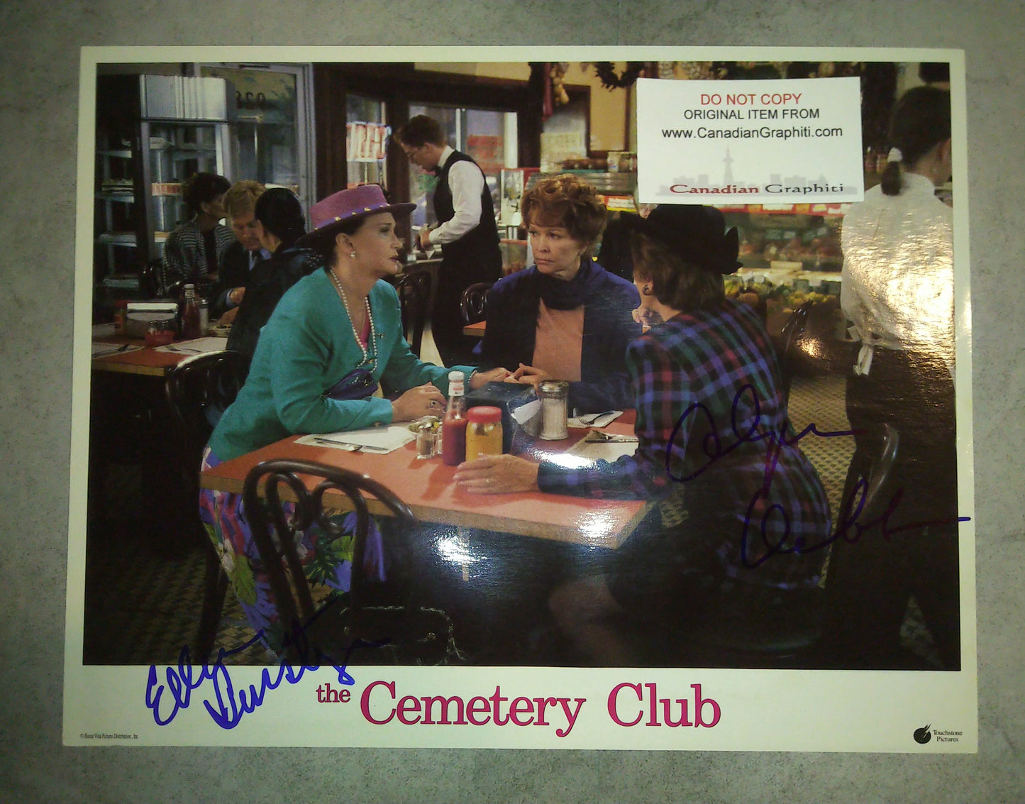 Ellen Burstyn & Olympia Dukakis Hand Signed Autograph 11x14 Photo