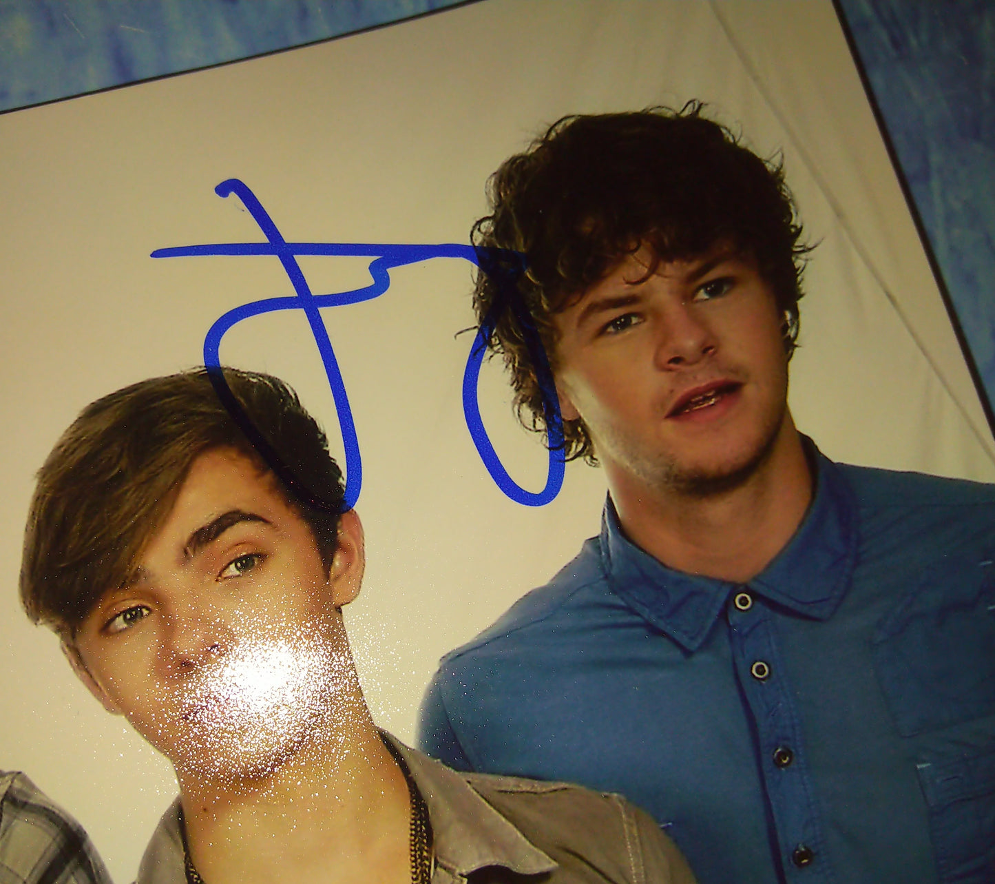 The Wanted Hand Signed Autograph 8x10 Photo Tom Parker, Max George, Siva Kaneswaran & Jay McGuiness