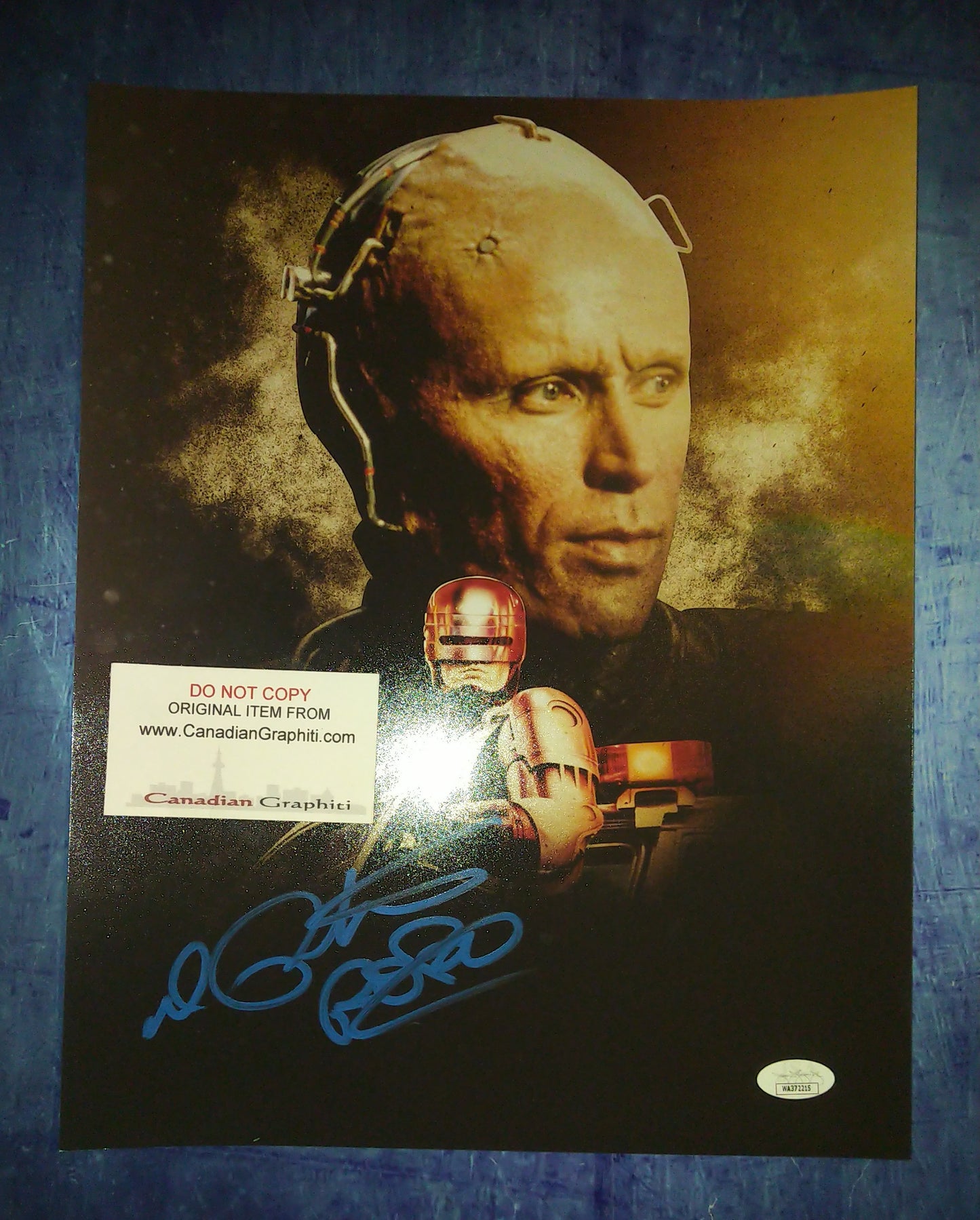 Peter Weller Hand Signed Autograph 11x14 Photo