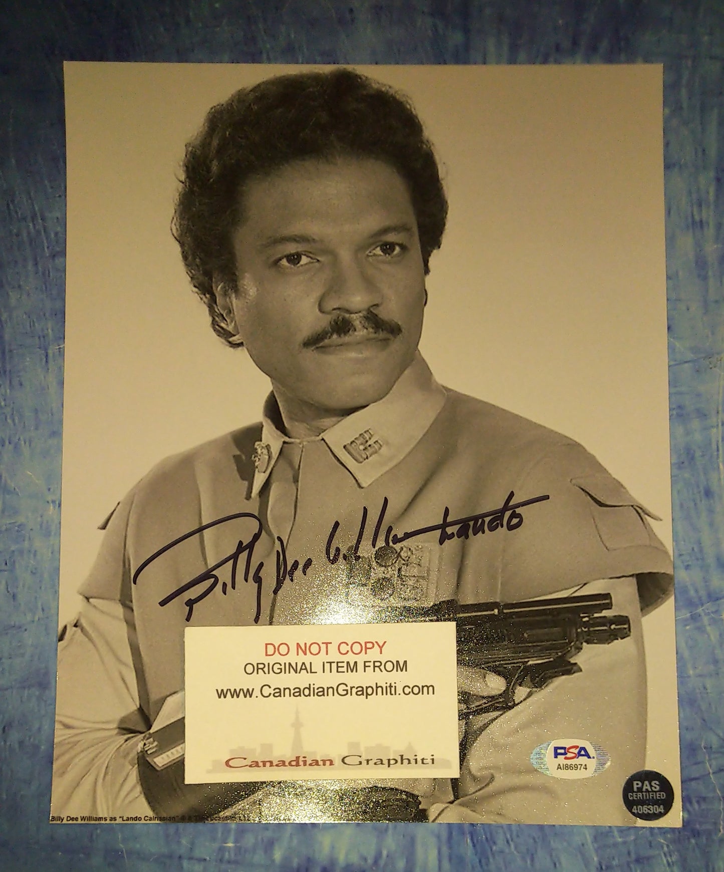 Billy Dee Williams Hand Signed Autograph 8x10 Photo