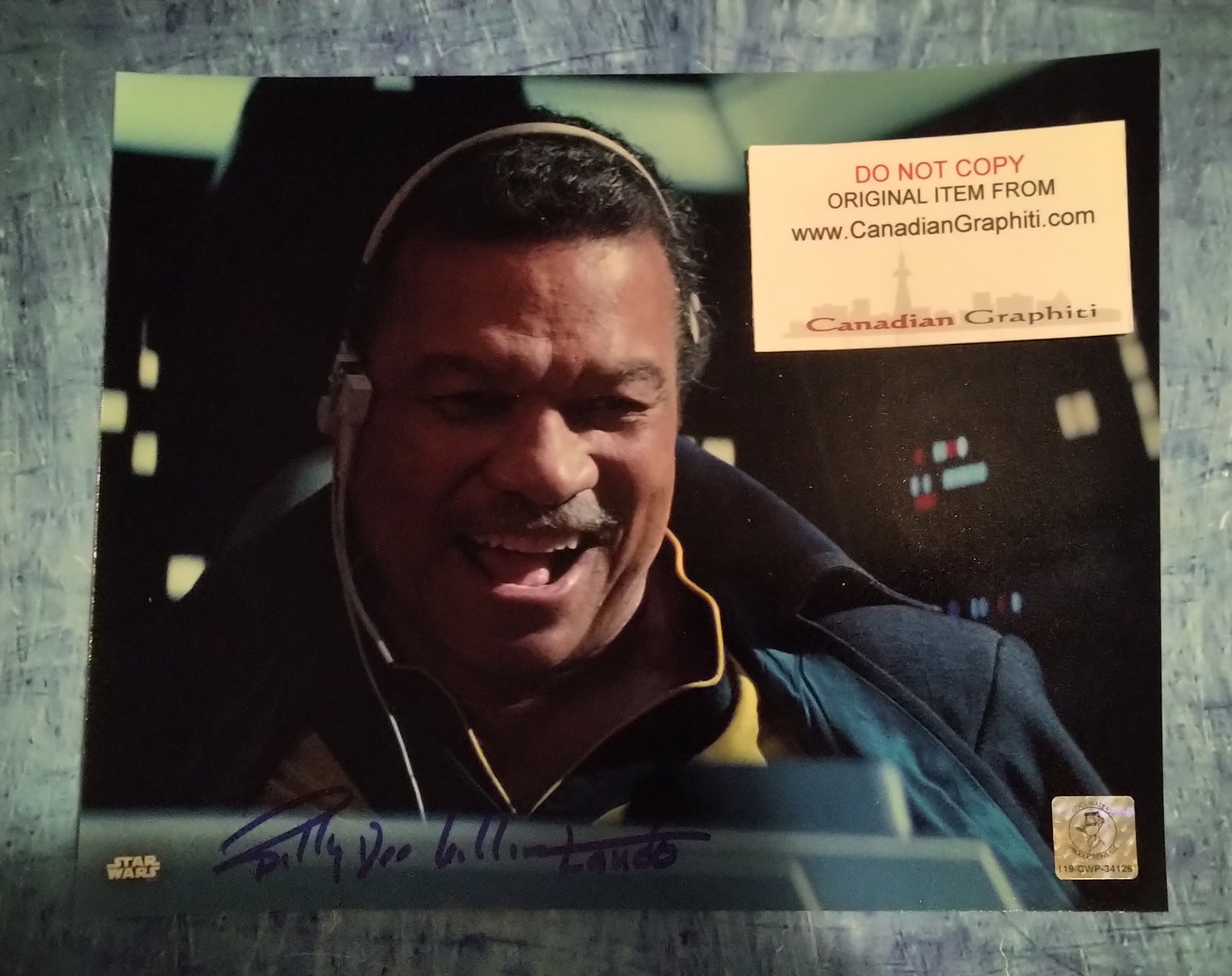 Billy Dee Williams Hand Signed Autograph 8x10 Photo