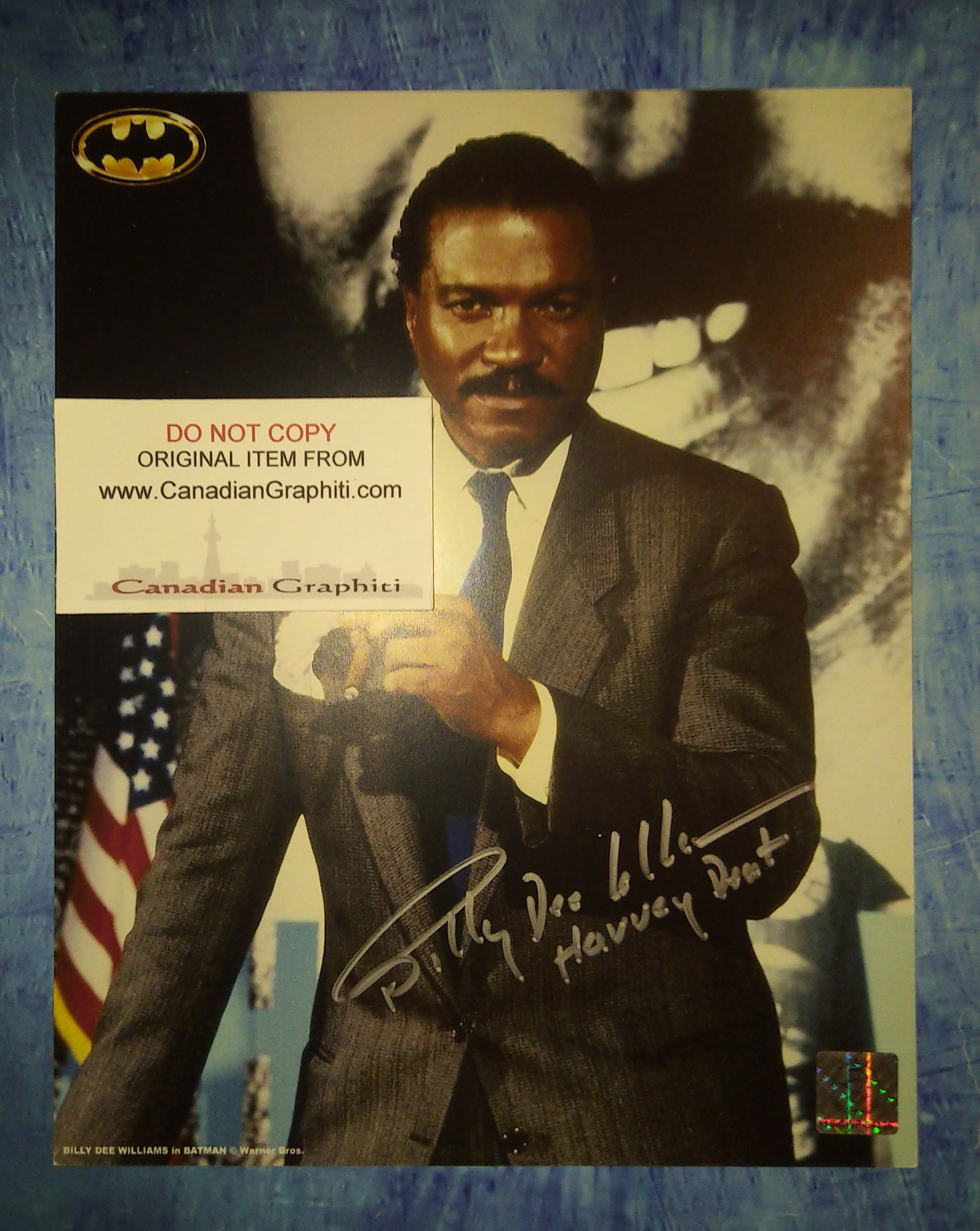 Billy Dee Williams Hand Signed Autograph 8x10 Photo