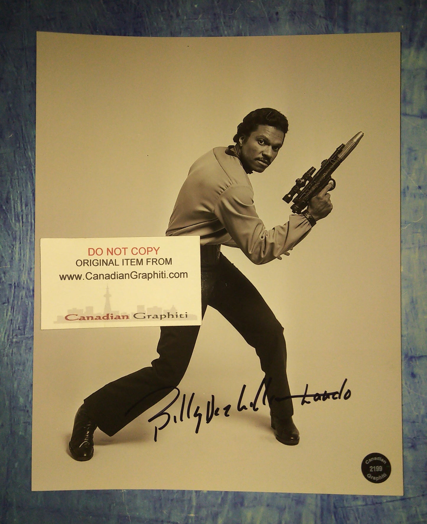 Billy Dee Williams Hand Signed Autograph 8x10 Photo