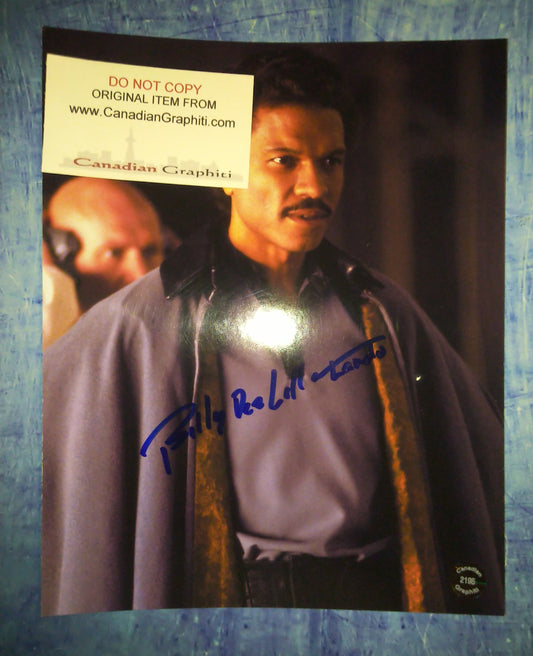 Billy Dee Williams Hand Signed Autograph 8x10 Photo