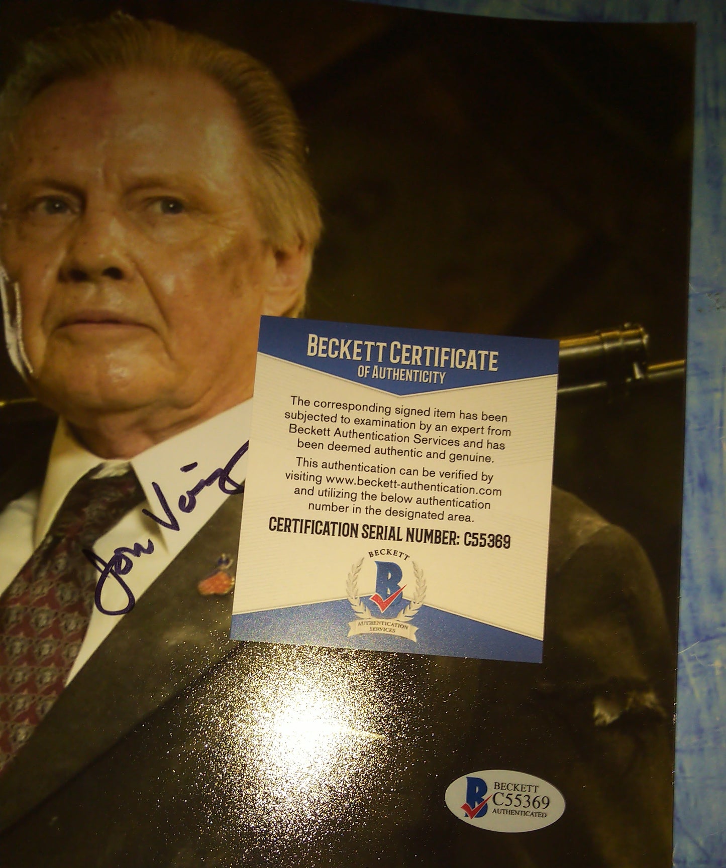 Jon Voight Hand Signed Autograph 8x10 Photo