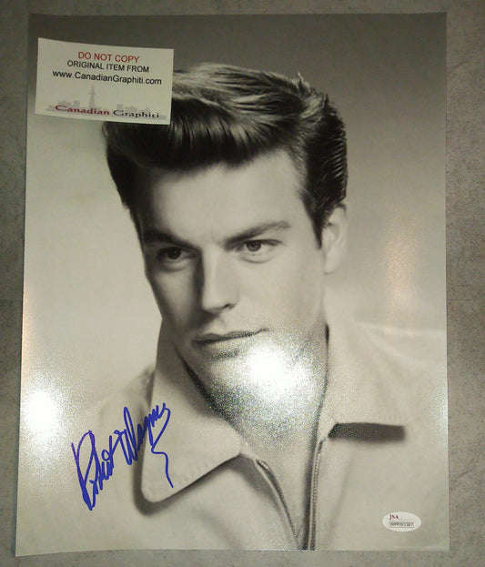 Robert Wagner Hand Signed Autograph 11x14 Photo JSA COA