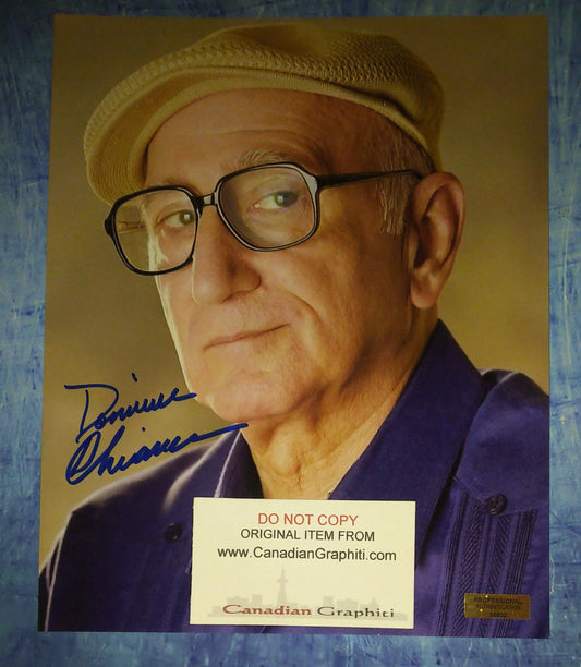 Dominic Chianese Hand Signed Autograph 8x10 Photo COA