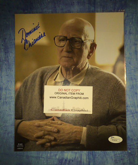 Dominic Chianese Hand Signed Autograph 8x10 Photo COA JSA