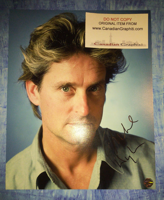 Michael Douglas Hand Signed Autograph 8x10 Photo