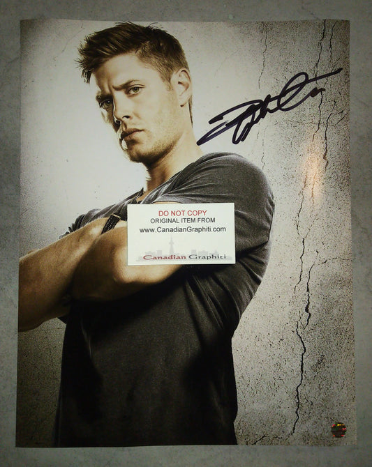 Jensen Ackles Hand Signed Autograph 11x14 Photo