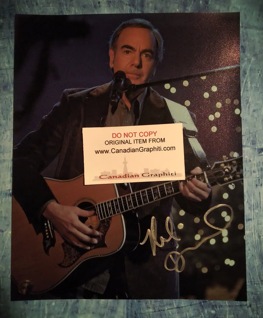 Neil Diamond Hand Signed Autograph 8x10 Photo COA