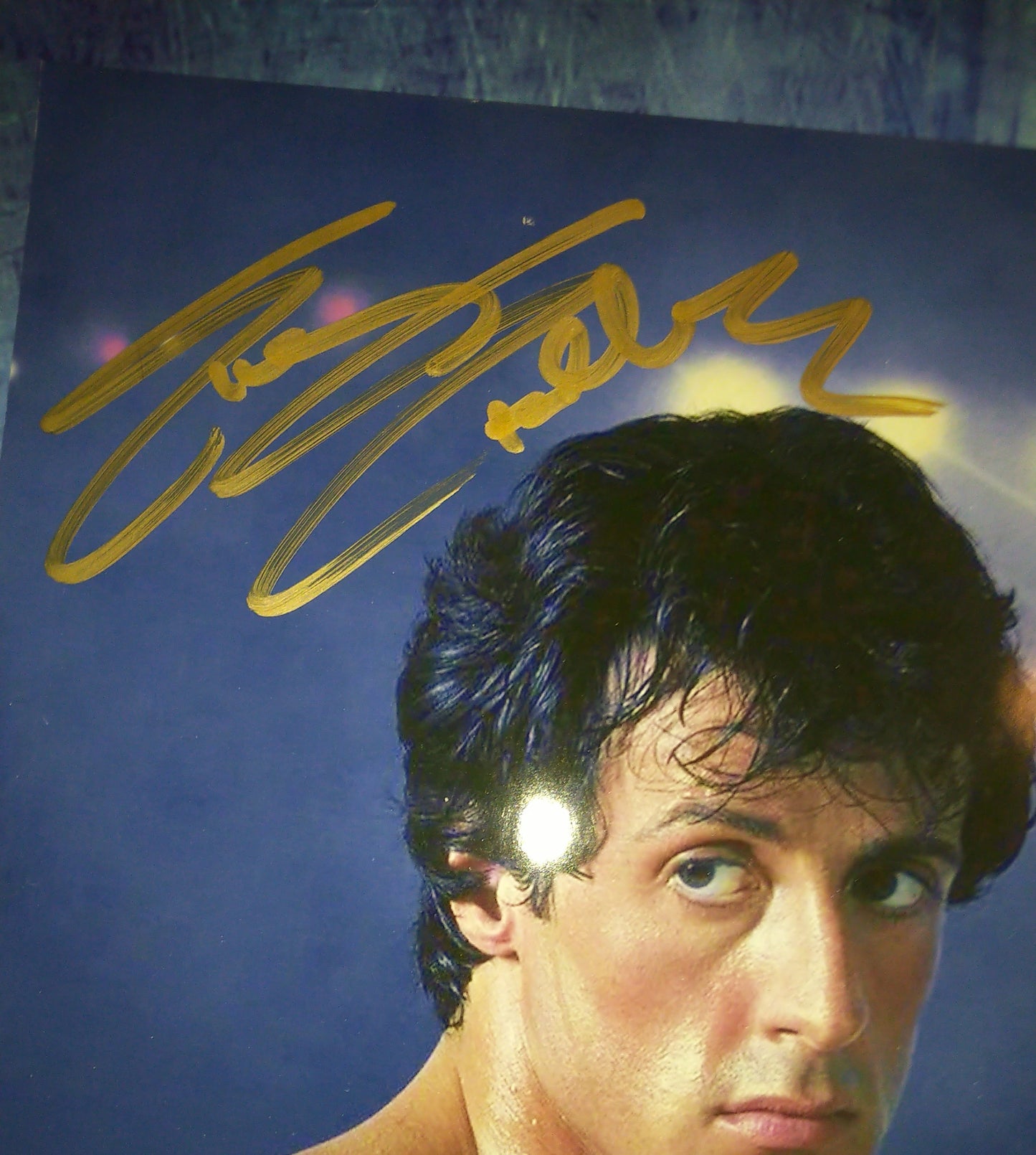 Sylvester Stallone Hand Signed Autograph 8x10 Photo