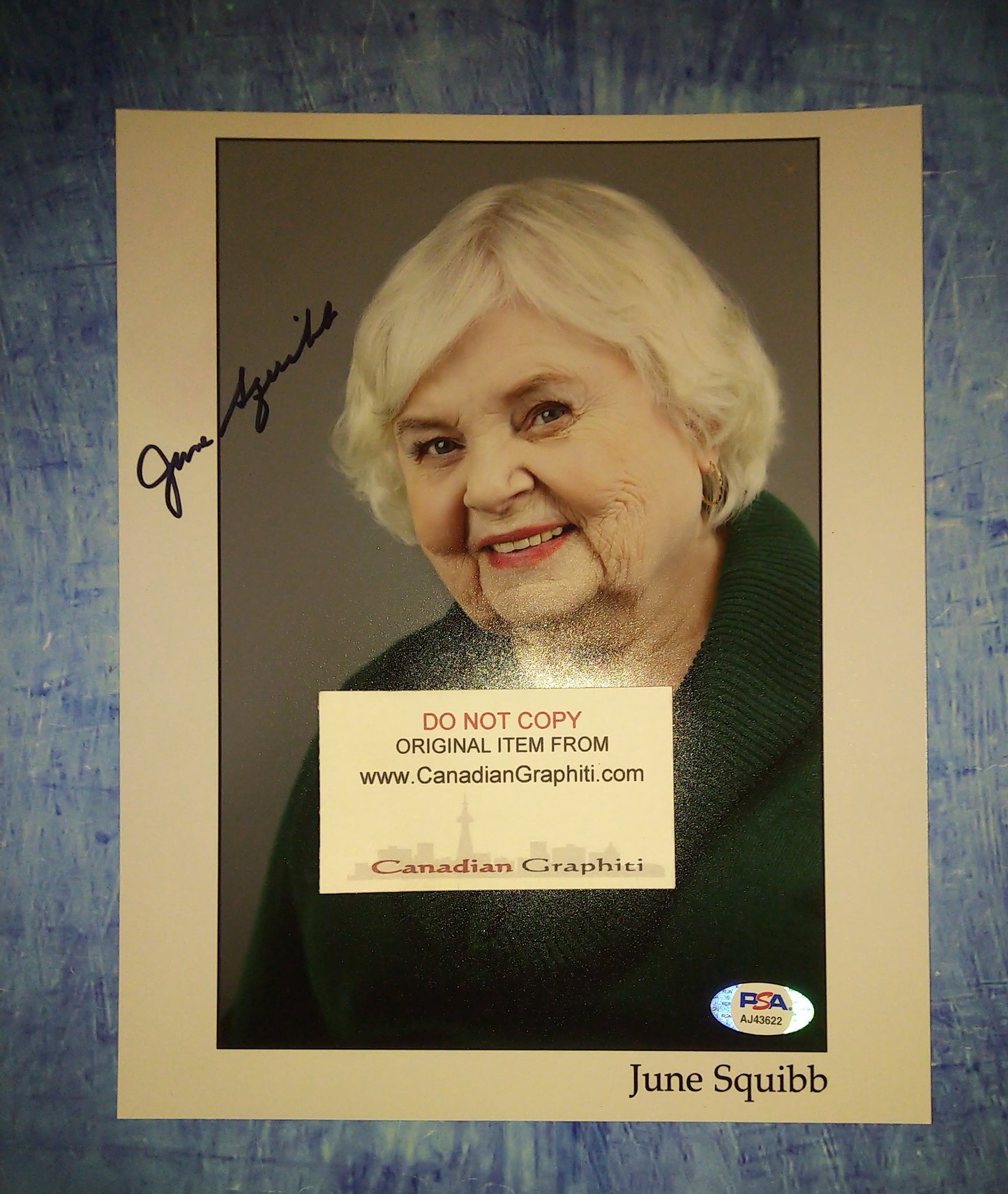 June Squibb Hand Signed Autograph 8x10 Photo COA