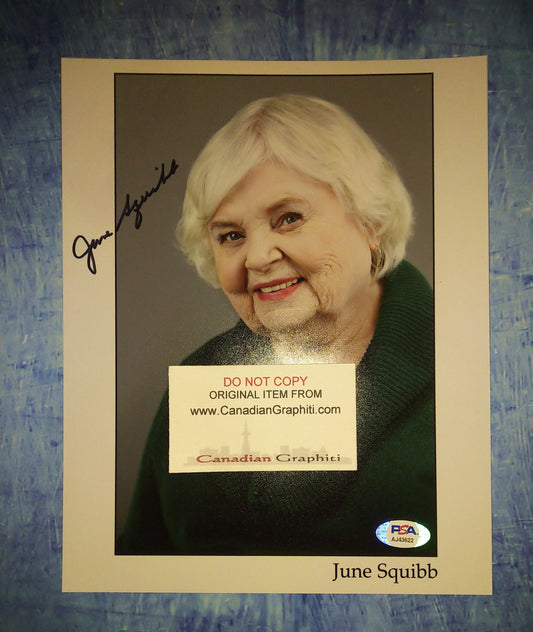 June Squibb Hand Signed Autograph 8x10 Photo COA