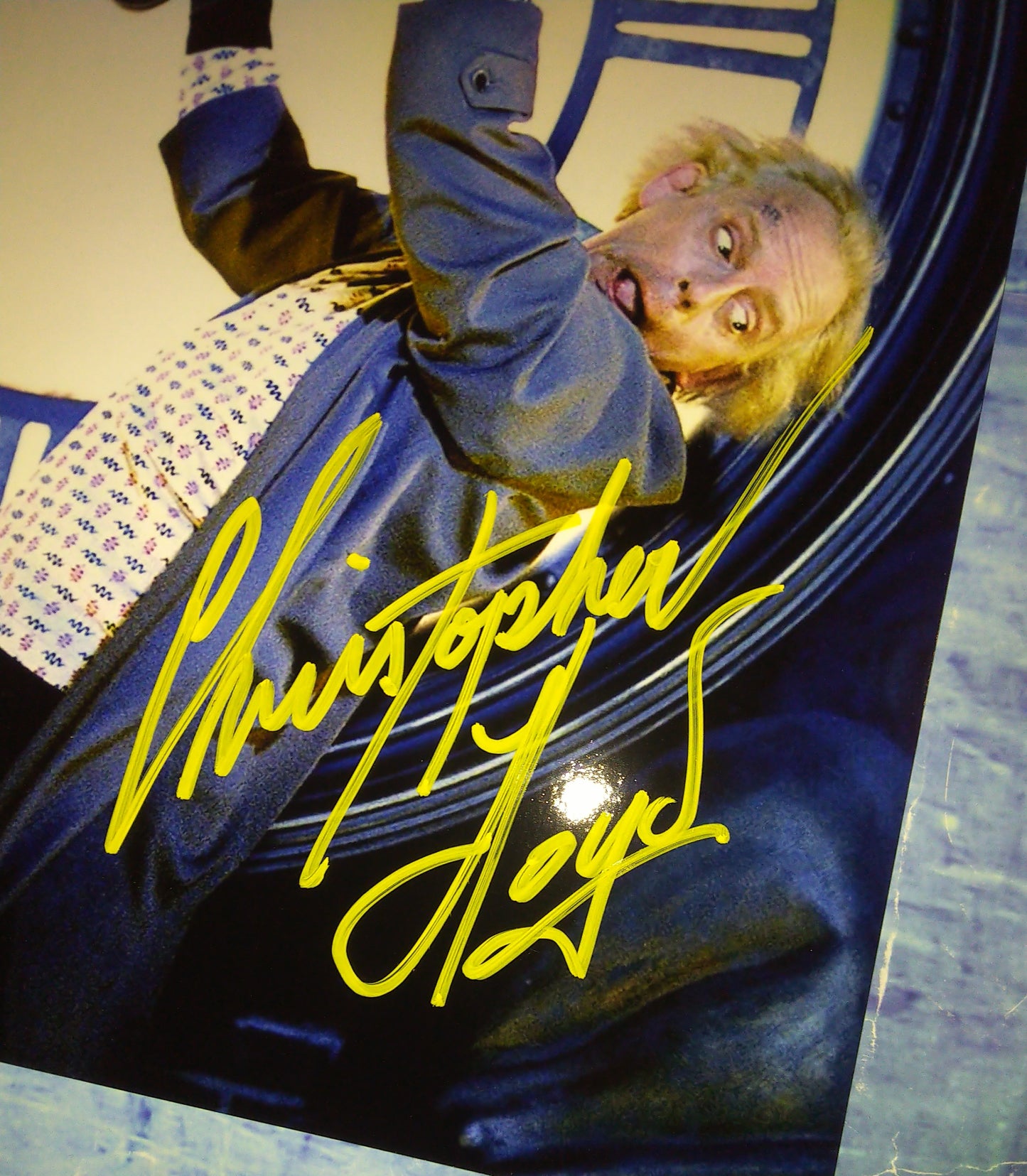 Christopher Lloyd Hand Signed Autograph 8x10 Photo