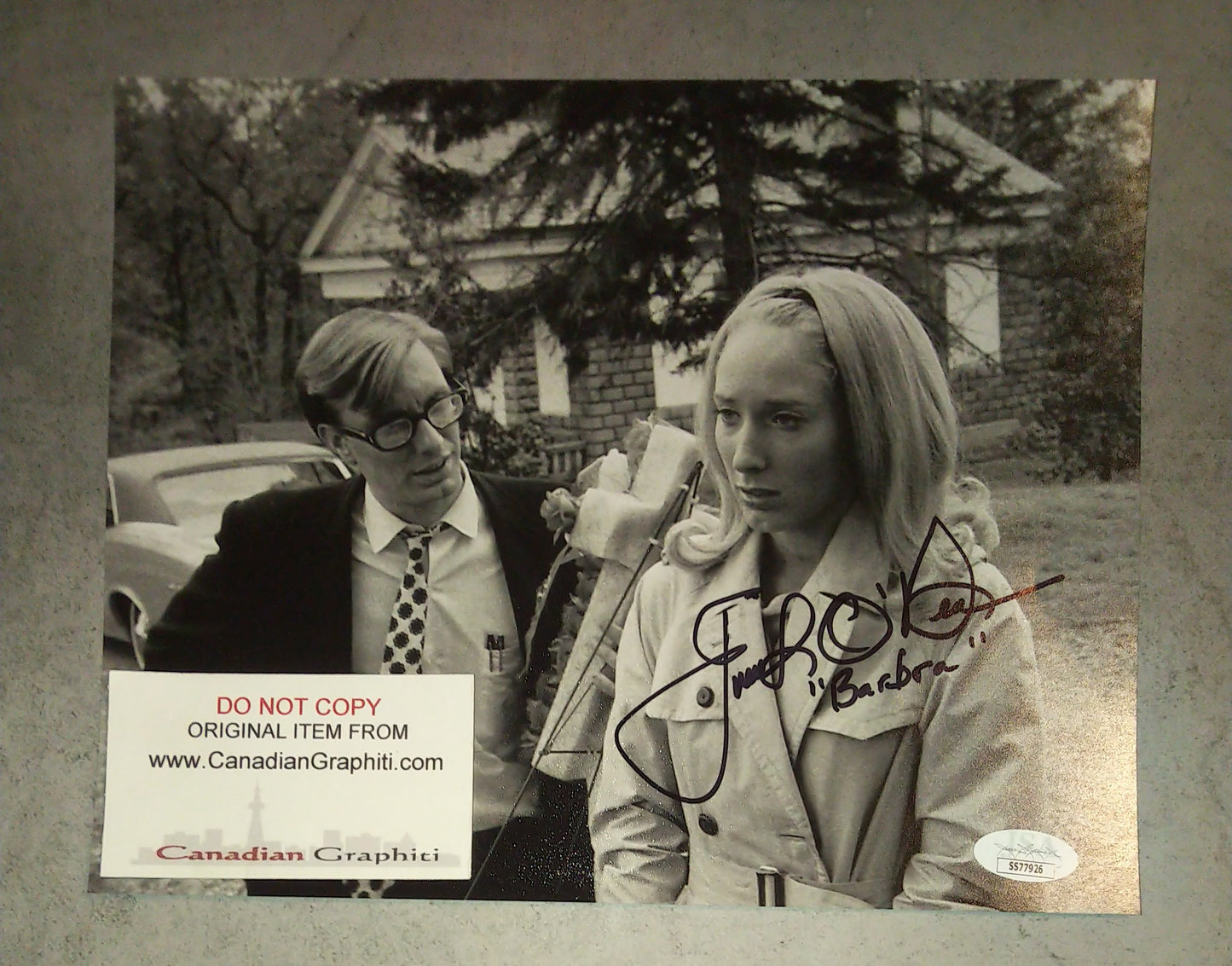 Judith O'Dea Hand Signed Autograph 8x10 Photo Night Of The Living Dead