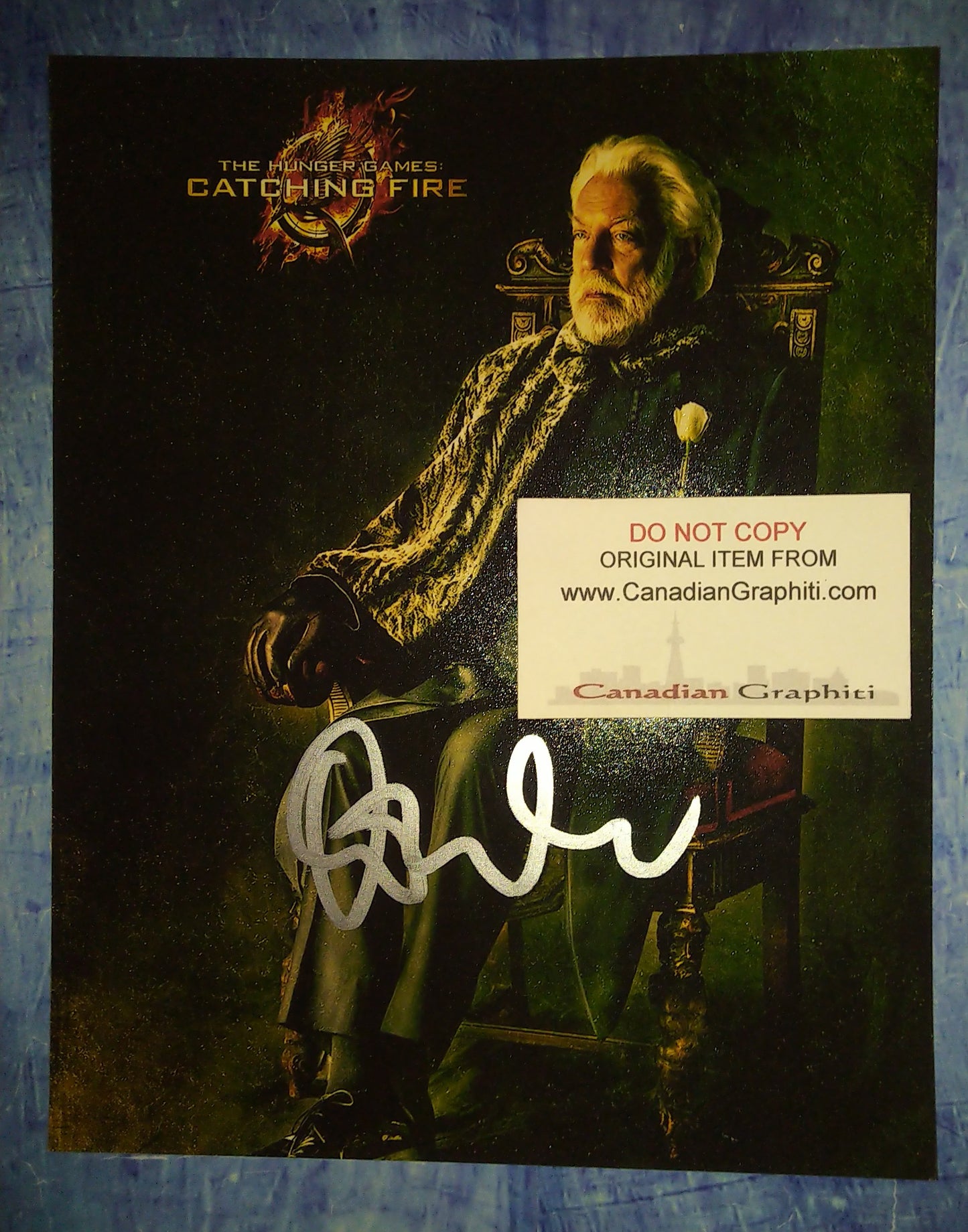 Donald Sutherland Hand Signed Autograph 8x10 Photo