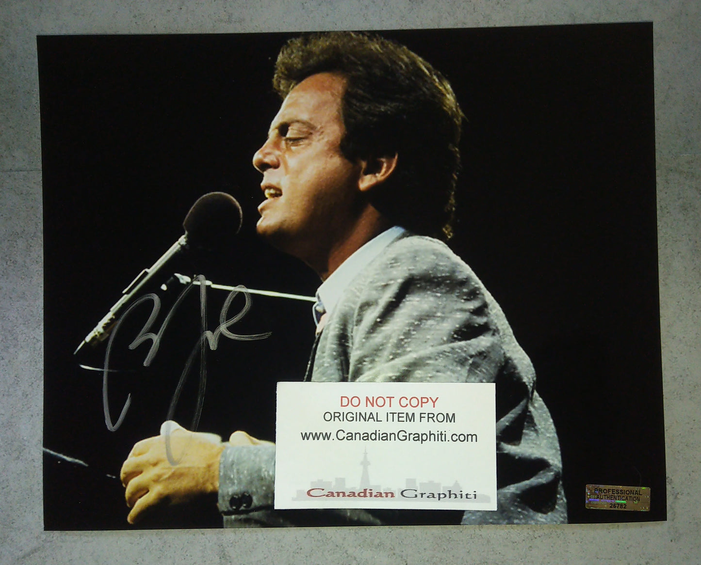 Billy Joel Hand Signed Autograph 8x10 Photo COA