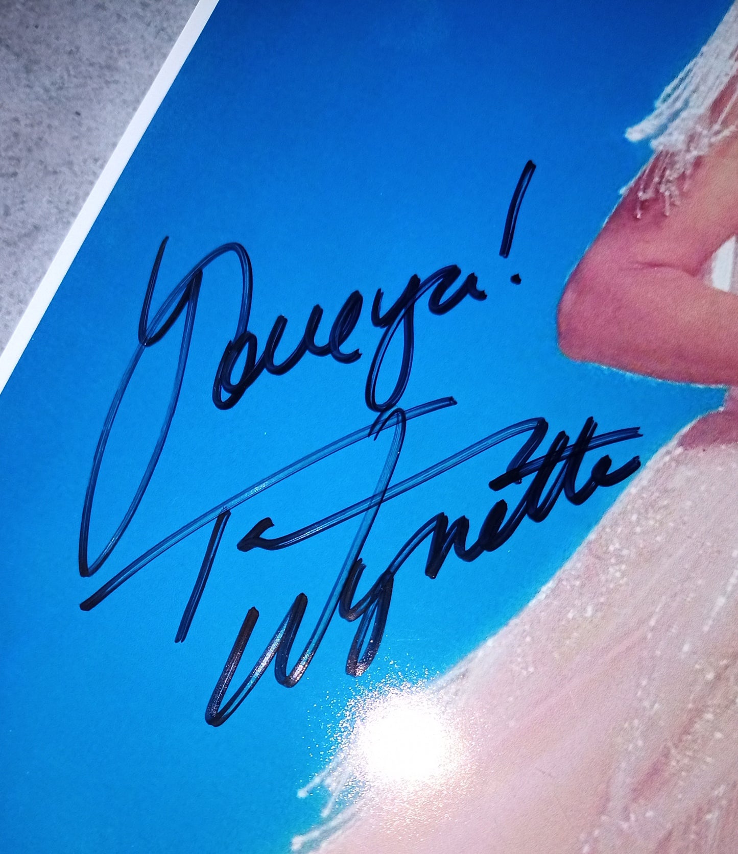 Tammy Wynette Hand Signed Autograph 8x10 Photo