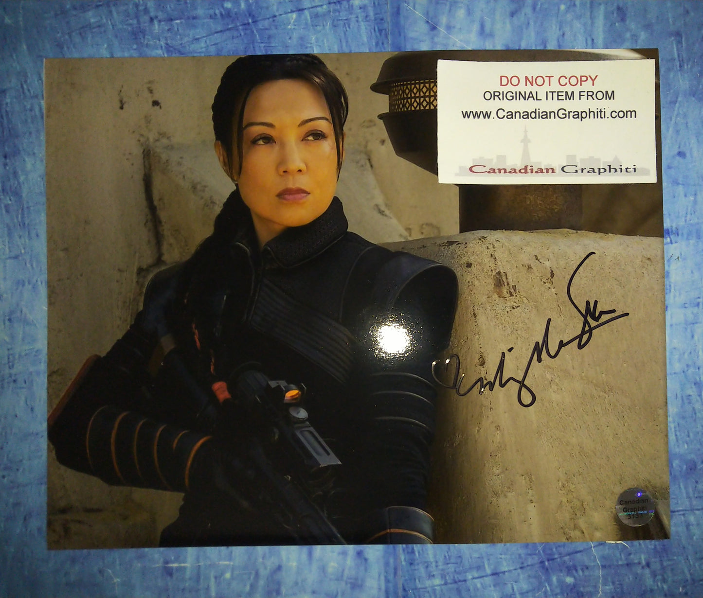 Ming-Na Wen Hand Signed Autograph 8x10 Photo