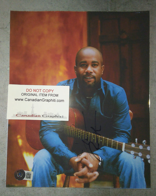 Darius Rucker Hand Signed Autograph 8x10 Photo Hootie & The Blowfish