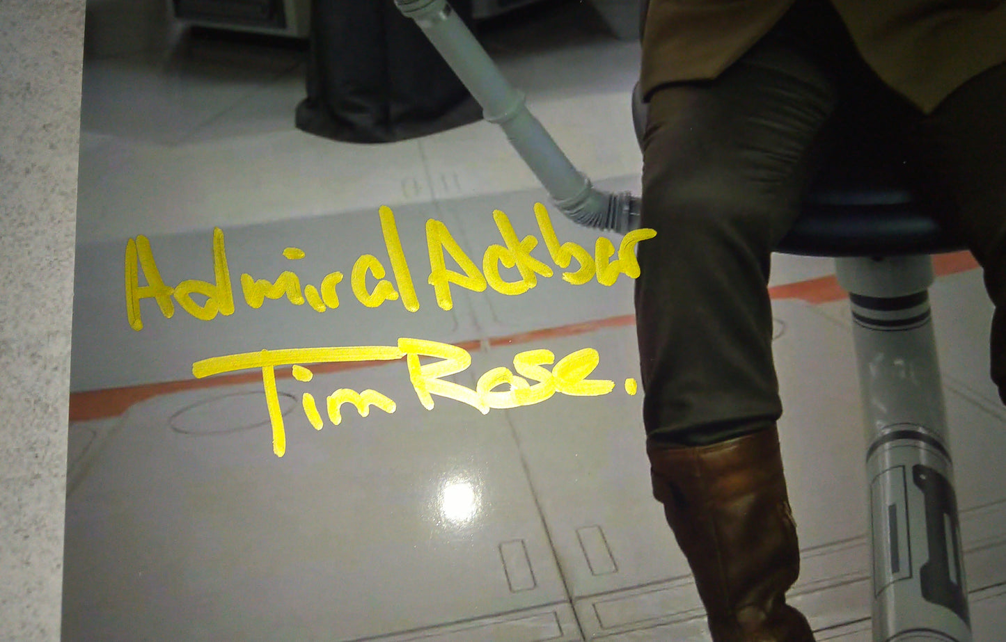 Tim Rose Hand Signed Autograph 8x10 Photo Star Wars