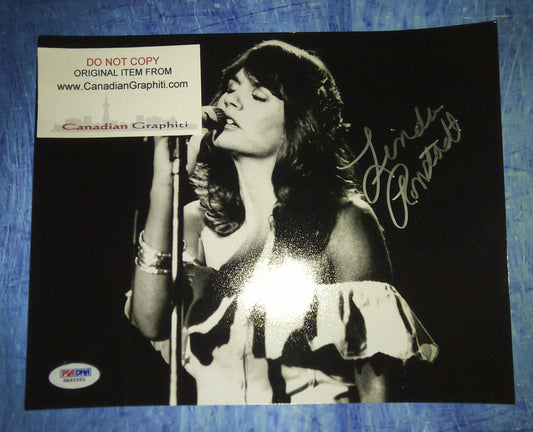 Linda Ronstadt Hand Signed Autograph 8x10 Photo