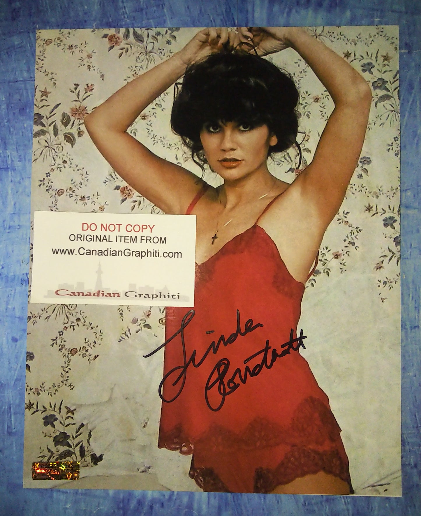 Linda Ronstadt Hand Signed Autograph 8x10 Photo