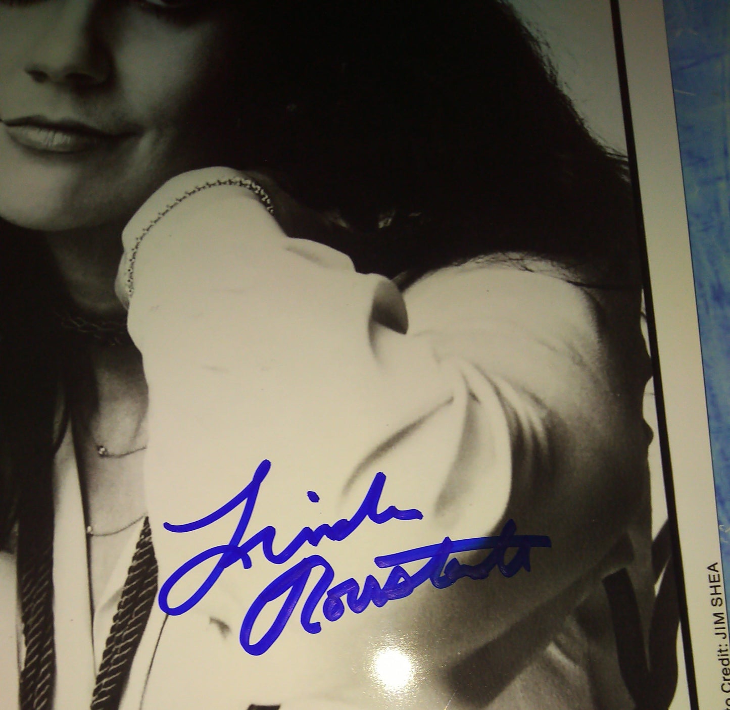 Linda Ronstadt Hand Signed Autograph 8x10 Photo