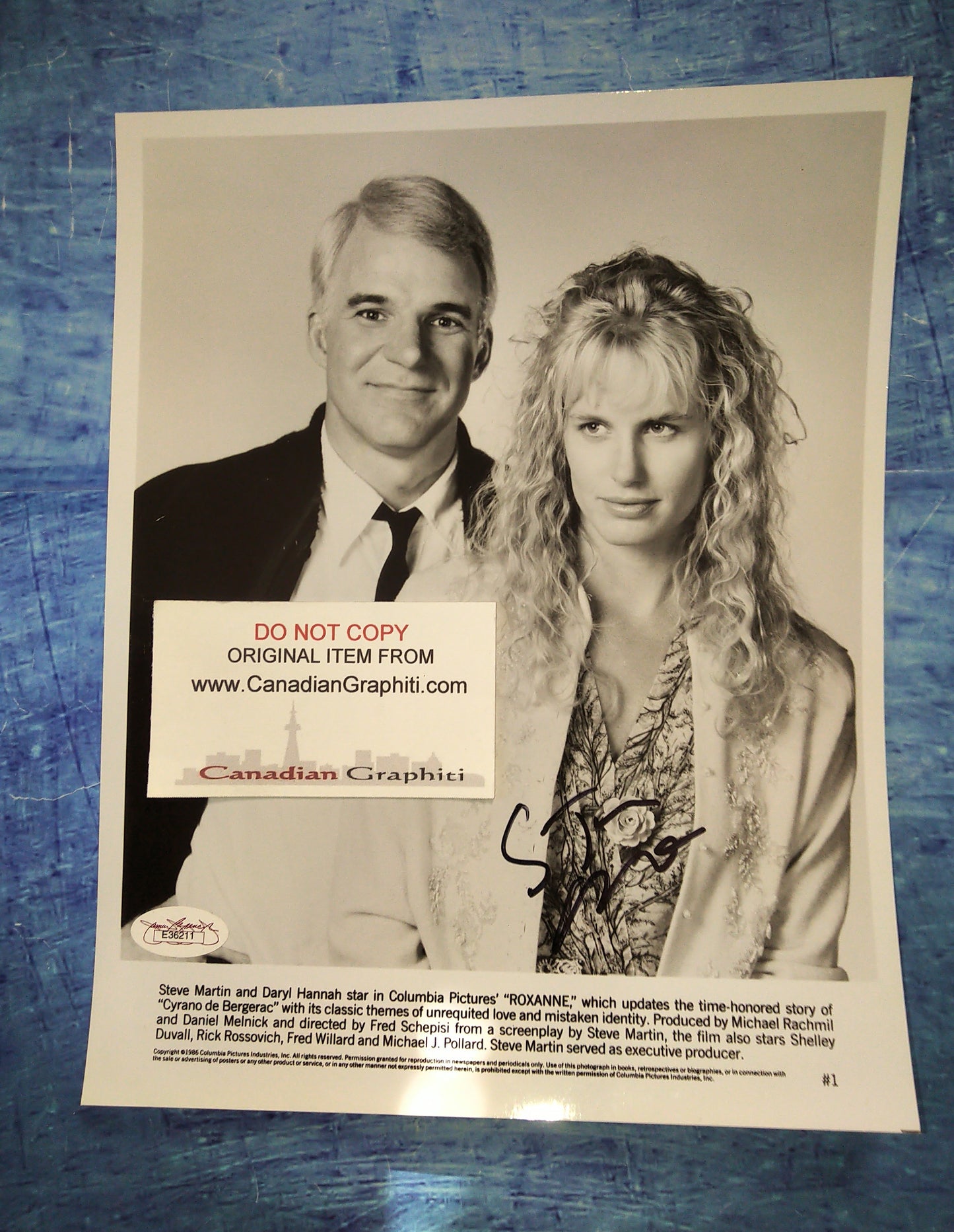 Steve Martin Hand Signed Autograph 8x10 Photo