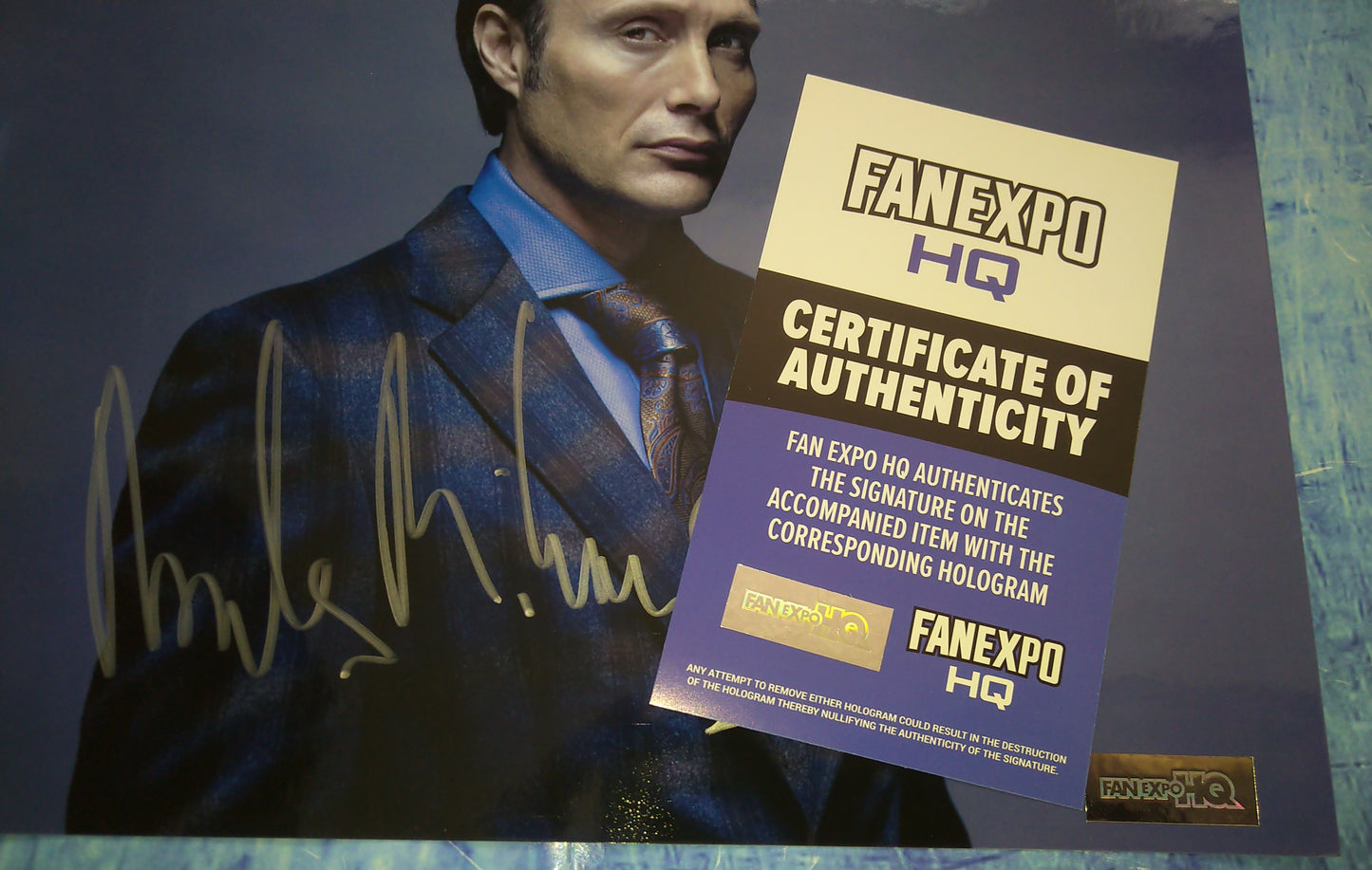Mads Mikkelsen Hand Signed Autograph 8x10 Photo